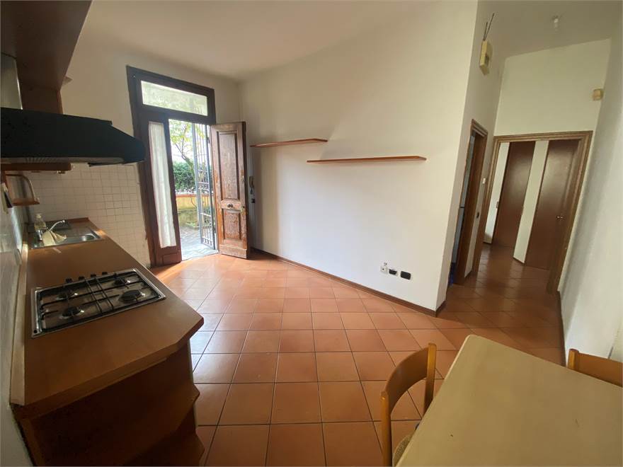 Soggiorno con cucina