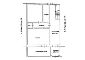 Bilocale da restaurare 